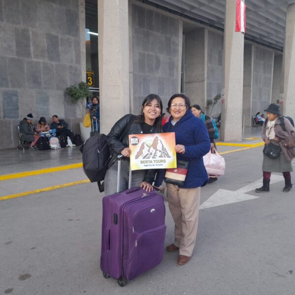 Recojo en aeropuerto de Cusco con Berta Tours